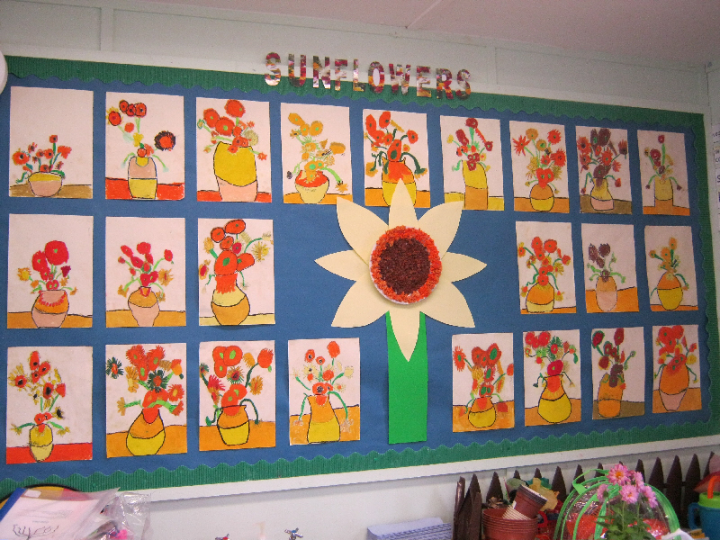 Van Gogh’s Sunflowers Classroom Display Photo - Photo Gallery - Sparklebox