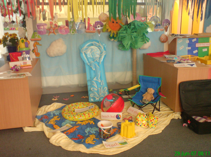 Seaside role-play classroom display photo - Photo gallery - SparkleBox