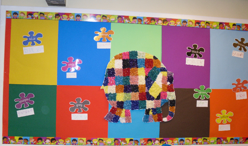 Elmer Classroom Display Photo Photo Gallery Sparklebox 8054