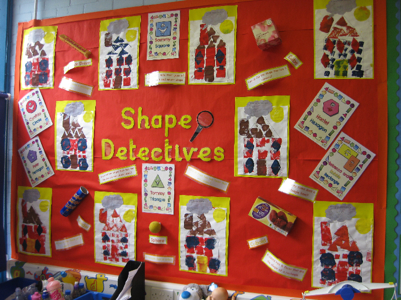 Shape Detectives 2d Shapes Classroom Display Photo Photo Gallery Sparklebox 0097