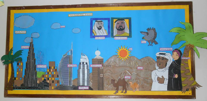 I Love the UAE classroom display photo - SparkleBox