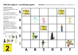 KS2 (Key Stage Two) Coordinates Teaching Resources and Printables