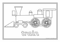 Transport colouring sheets (SB1973) - SparkleBox