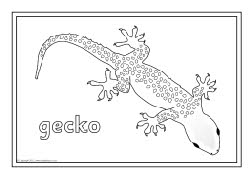 Reptiles colouring sheets (SB2470) - SparkleBox