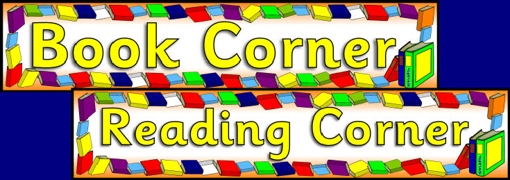 bookreading corner display banners sb2853 sparklebox