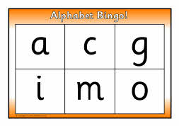 Alphabet letter bingo (SB3807) - SparkleBox