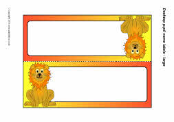 Fold-over desktop name labels - large (SB4047) - SparkleBox