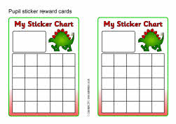 Pupil sticker reward cards (SB4198) - SparkleBox