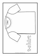 Clothes colouring sheets (SB4248) - SparkleBox