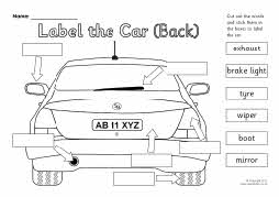 Label the car set (SB4299) - SparkleBox