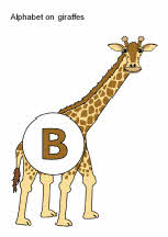 Alphabet On Giraffes - Capitals (sb4331) - Sparklebox