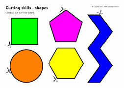 cutting skills worksheets shapes sb4523 sparklebox