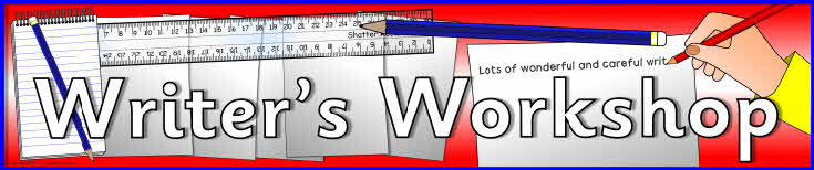 Writer’s Workshop banner (SB4625) - SparkleBox