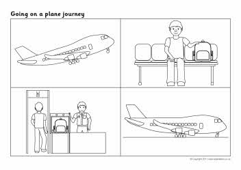 Going on a plane journey sequencing sheets (SB4878) - SparkleBox