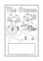 The Ocean/Under the Sea editable topic book covers (SB6047) - SparkleBox