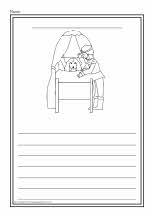 Sleeping Beauty colour and write worksheets (SB6156) - SparkleBox