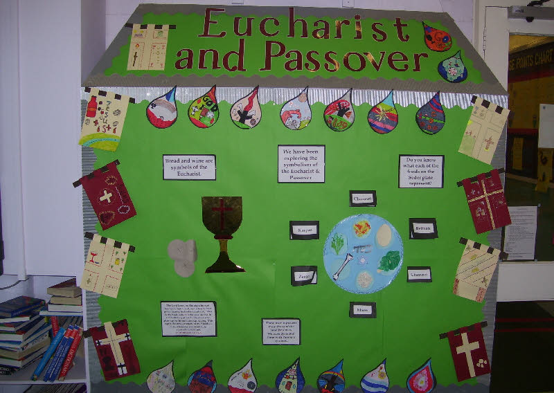 Eucharist and Passover classroom display photo - Photo gallery - SparkleBox