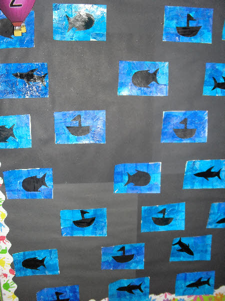 Silhouettes classroom display photo - Photo gallery - SparkleBox