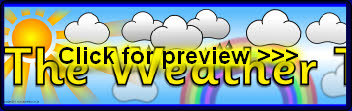Printable KS1 seasons and weather banners - Display banners - SparkleBox