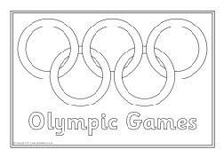 Olympics Colouring Sheets (sb7887) - Sparklebox