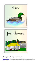 Farmyard-themed Pixie cards (SB734) - SparkleBox