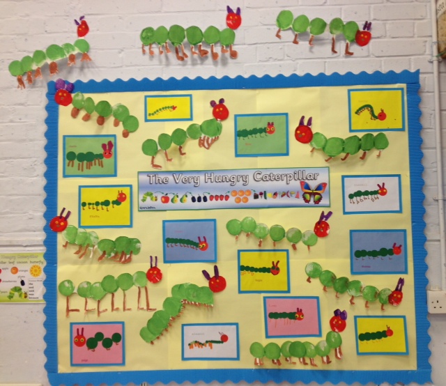 The Very Hungry Caterpillar classroom display photo - Photo gallery ...