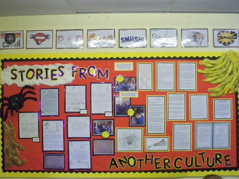 Stories from Another Culture (Bre Nancy etc) classroom display photo ...