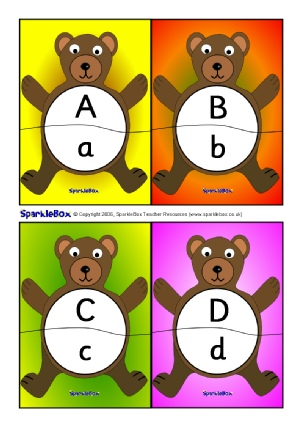 uppercase letters capital letters activities games printable