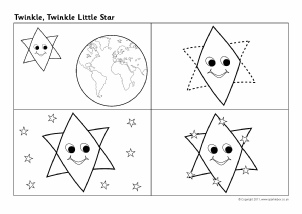 Twinkle Twinkle Little Star Lesson Plan - Free Printables - No