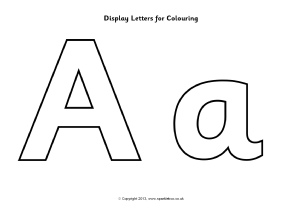 Free Printable Letters for Classroom Display Super Cute Coloring Patterns
