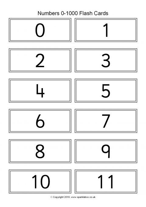Free Printable Number Cards 1 1000 - FREE PRINTABLE TEMPLATES