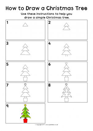 How to Draw Step-By-Step Printables for Primary School - SparkleBox