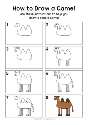 How to Draw Step-By-Step Printables for Primary School - SparkleBox