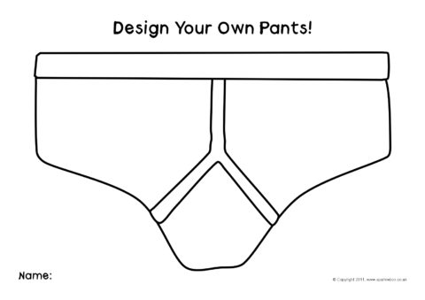 Blank Pants Template