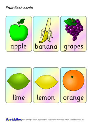 Fruit Printables for Primary School - SparkleBox