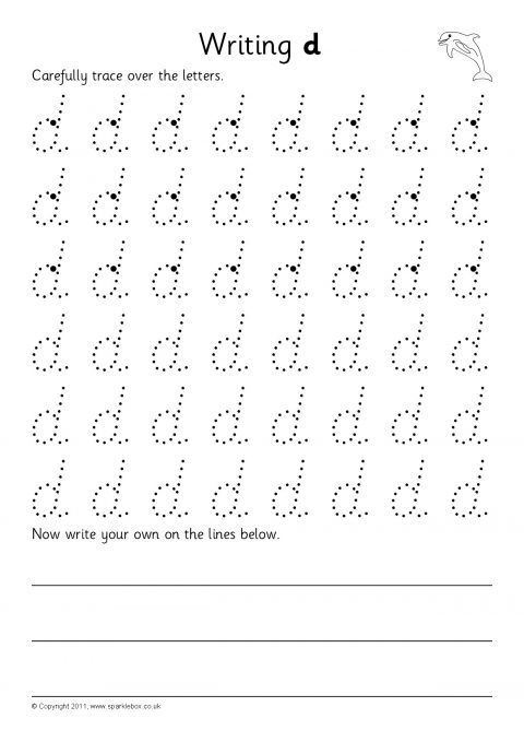 ‘Writing Letters’ Formation Worksheets